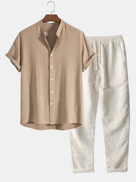 MICHAEL | CASUAL OUTFIT WITH LINEN PANTS