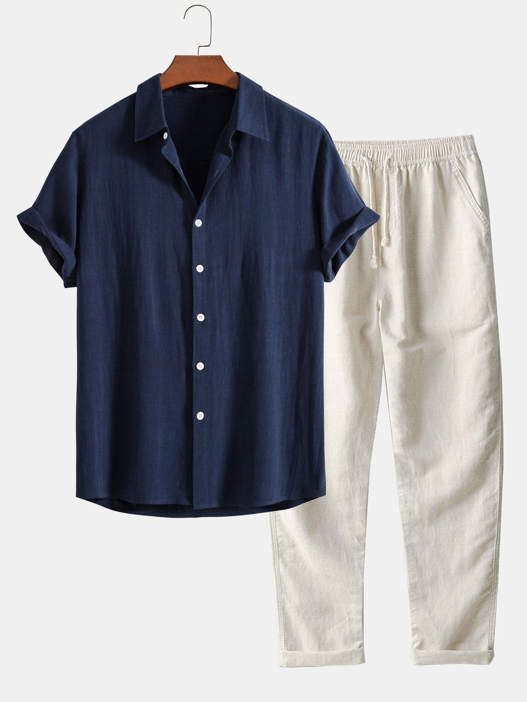 MICHAEL | CASUAL OUTFIT WITH LINEN PANTS