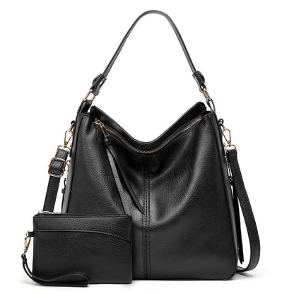 YARA | LARGE CAPACITY ELEGANT LEATHER TOTE BAG