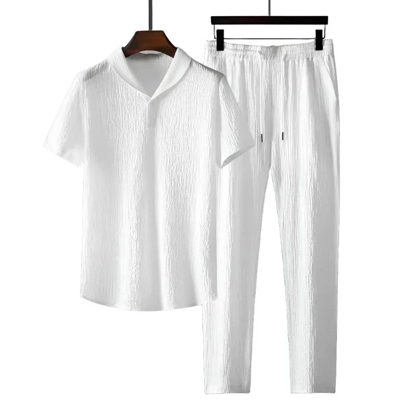 WILLIAM | COTTON POLO & PANTALON SUIT