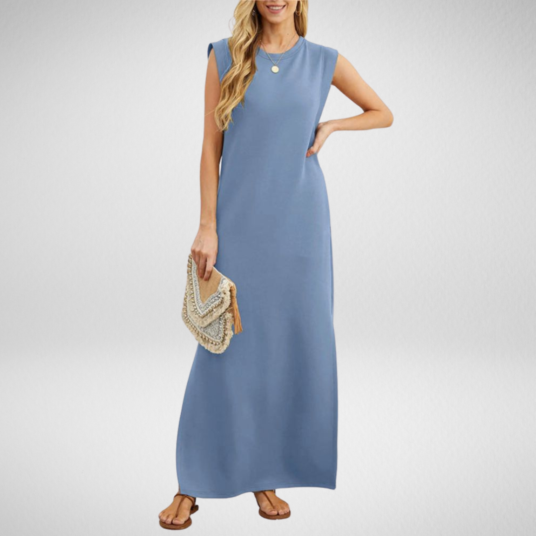 CATHY | SLEEVELESS MAXI DRESS