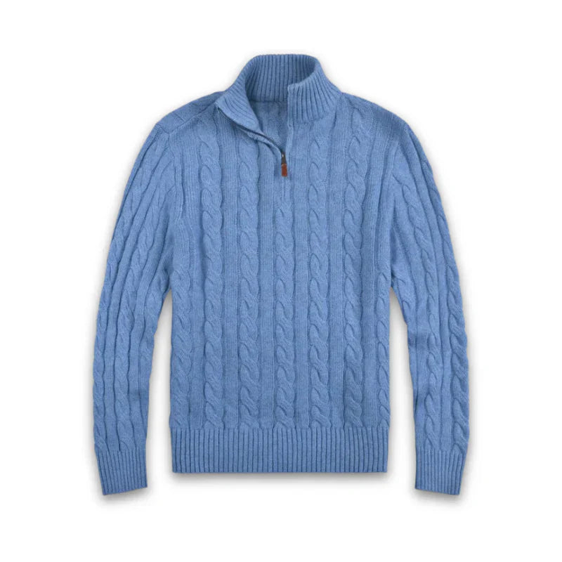 LEO | HALF ZIP SWEATER