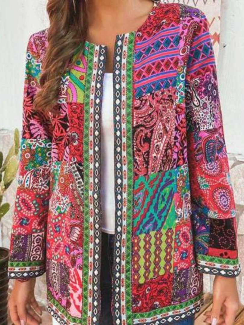 MIAMI |  ELEGANT RETRO ETHNIC CARDIGAN