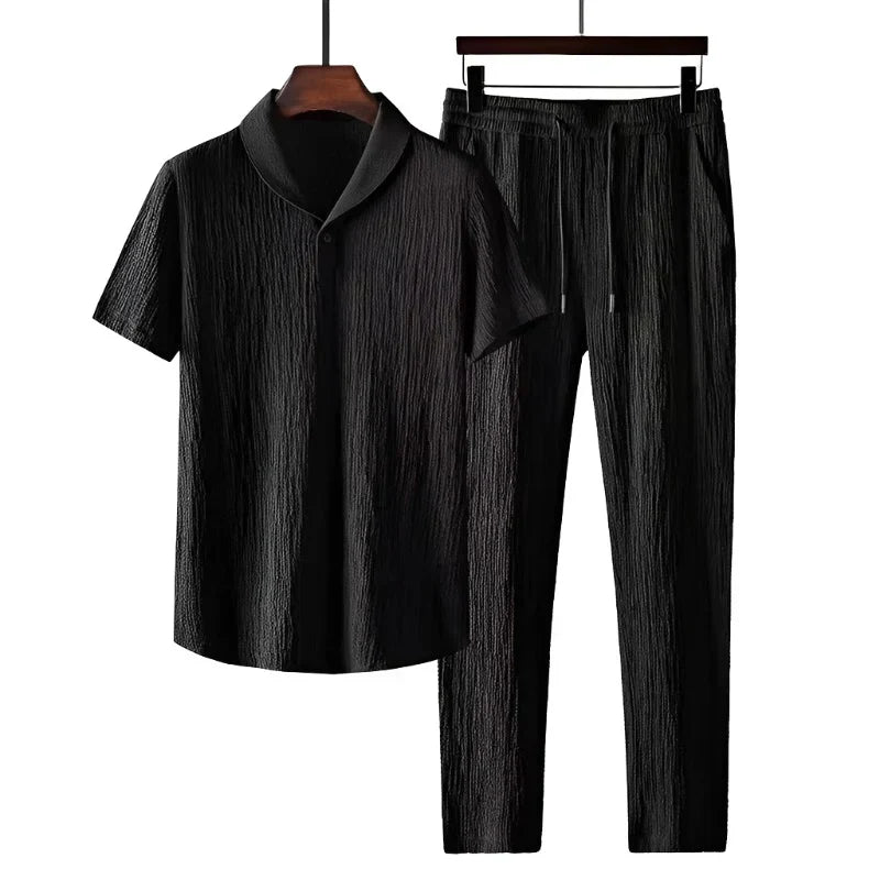 WILLIAM | COTTON POLO & PANTALON SUIT