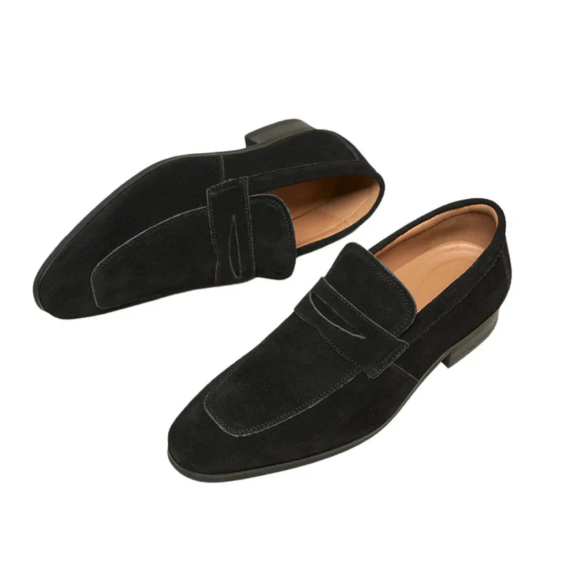 WYATT | OLD MONEY SUEDE STRAP LOAFERS