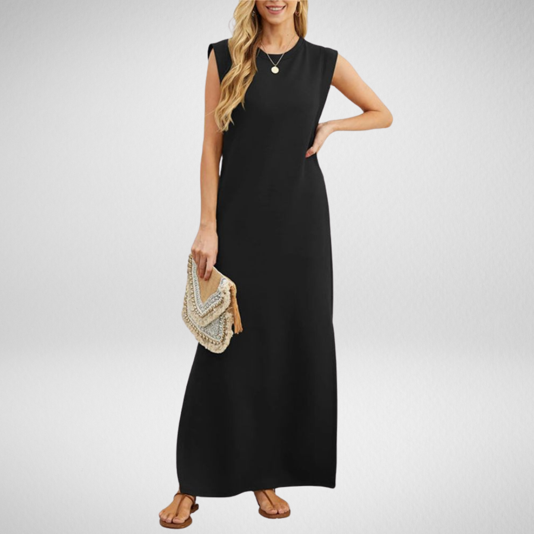 CATHY | SLEEVELESS MAXI DRESS