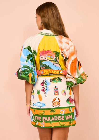 PARADISO | TROPICAL MINI DRESS