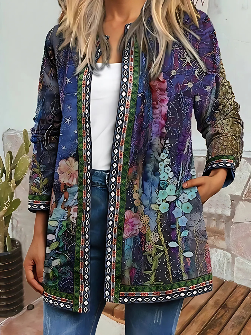 MIAMI |  ELEGANT RETRO ETHNIC CARDIGAN