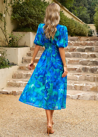 KALANI | WATERCOLOUR MIDI DRESS