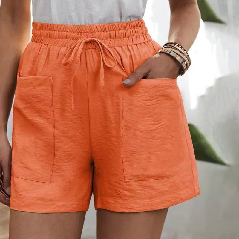 CALLIE | CASUAL SHORTS WITH POCKETS