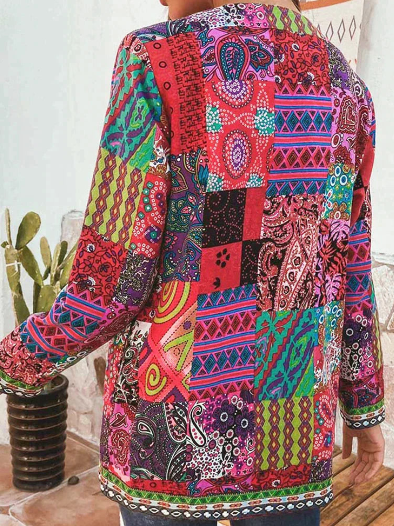 MIAMI |  ELEGANT RETRO ETHNIC CARDIGAN