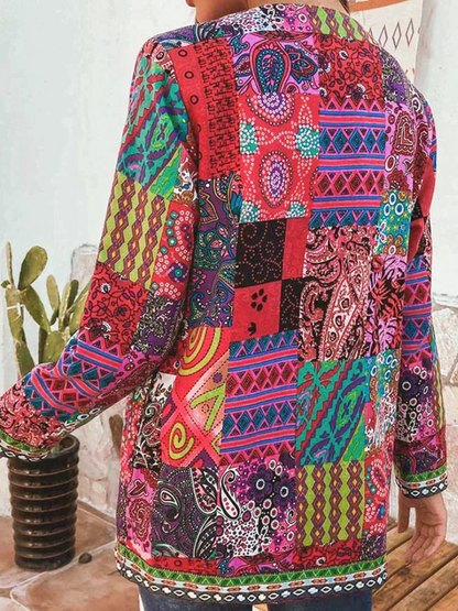 MIAMI |  ELEGANT RETRO ETHNIC CARDIGAN