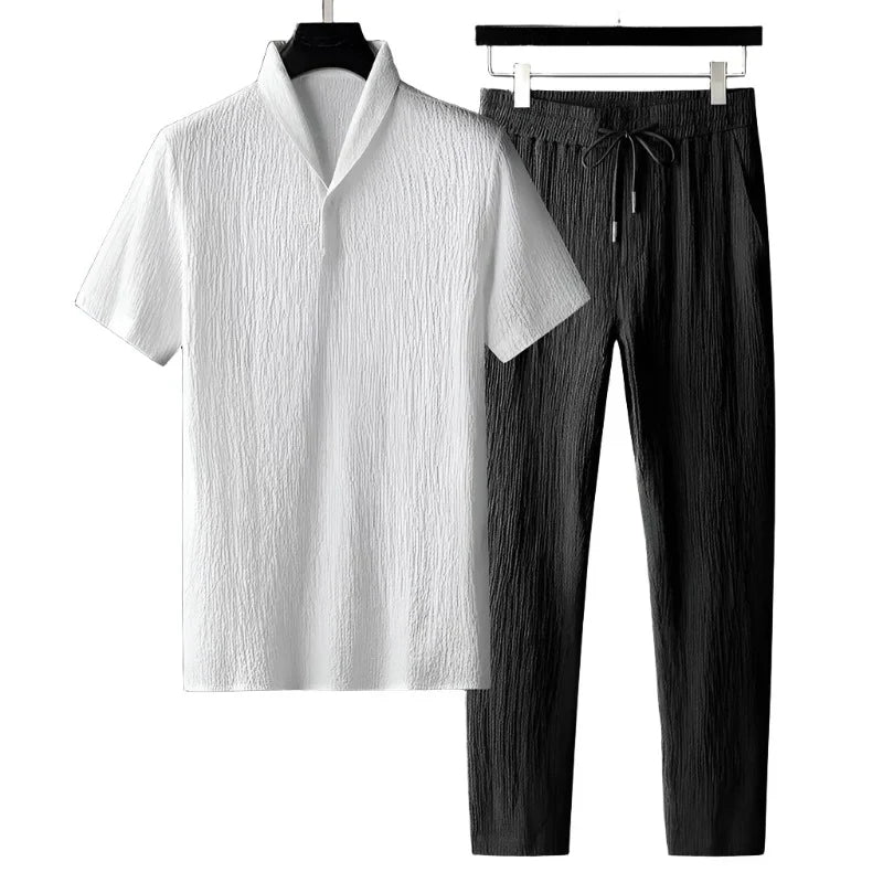 WILLIAM | COTTON POLO & PANTALON SUIT