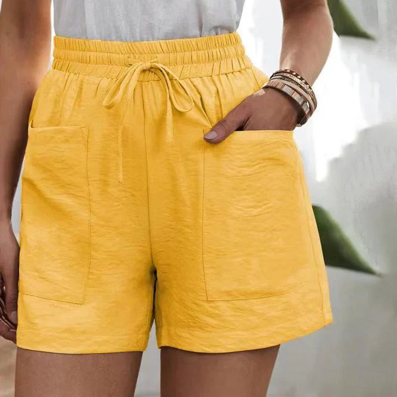 CALLIE | CASUAL SHORTS WITH POCKETS