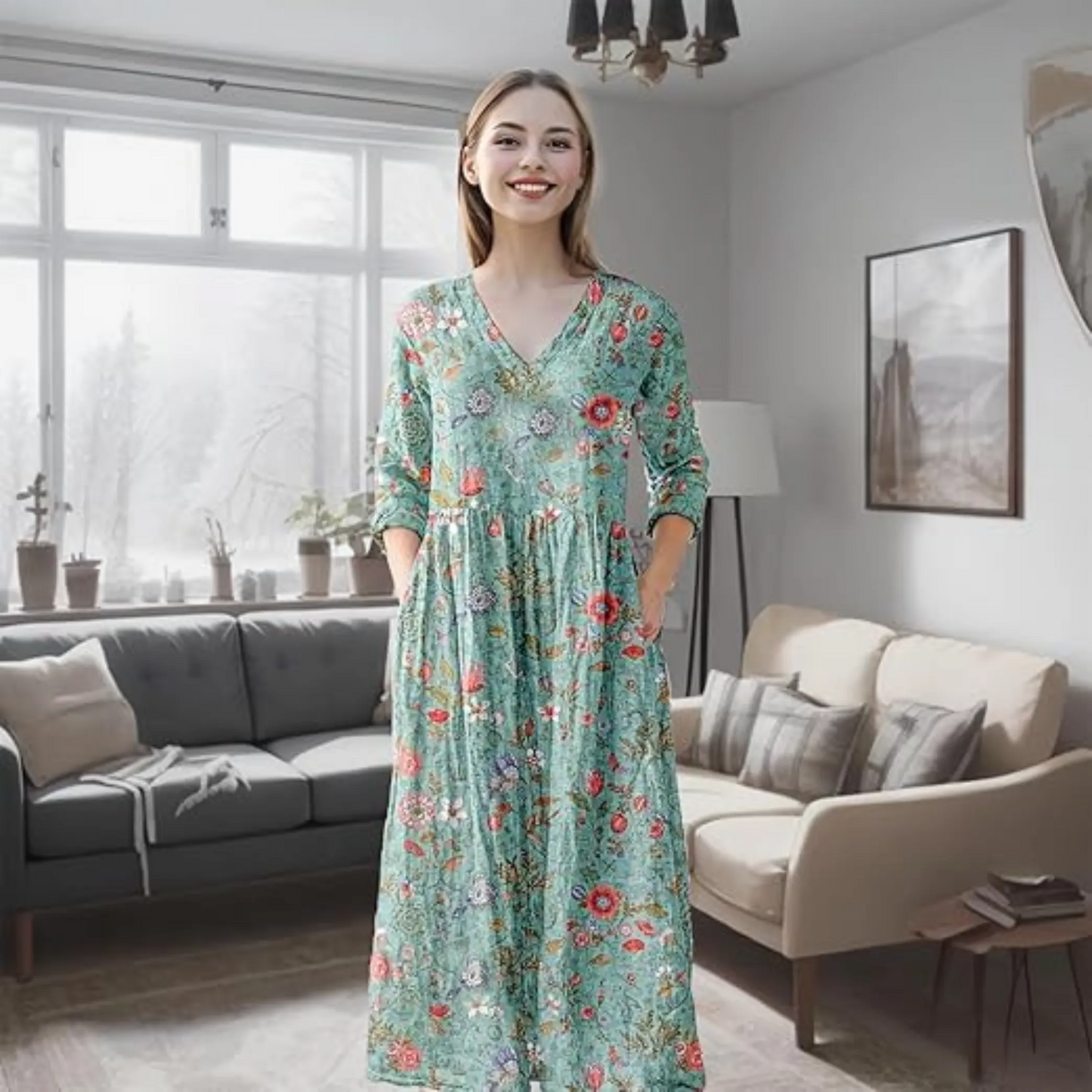 ALINA | CHIC COTTON DRESS