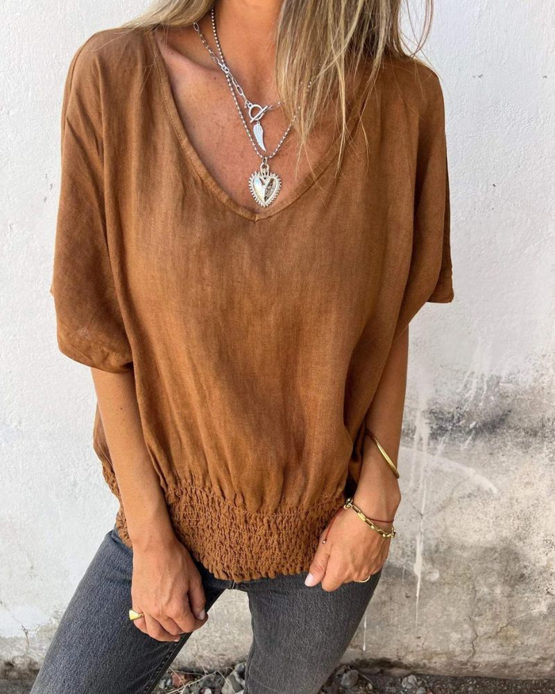 CORINA | RELAXED SUMMER TOP