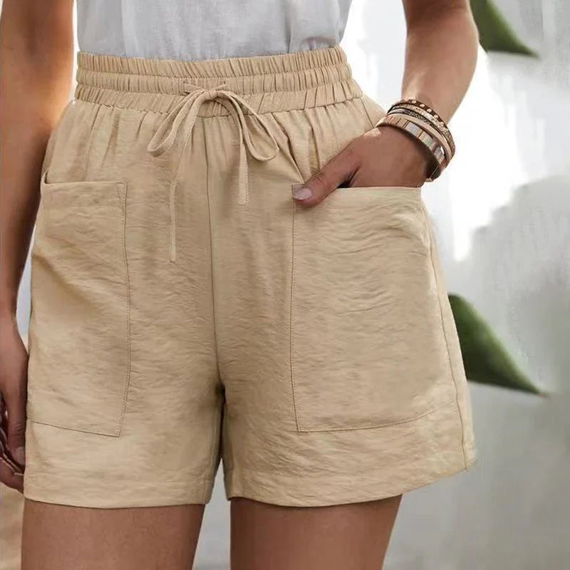 CALLIE | CASUAL SHORTS WITH POCKETS