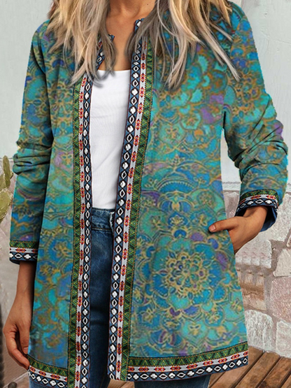 MIAMI |  ELEGANT RETRO ETHNIC CARDIGAN