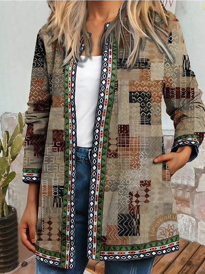 MIAMI |  ELEGANT RETRO ETHNIC CARDIGAN