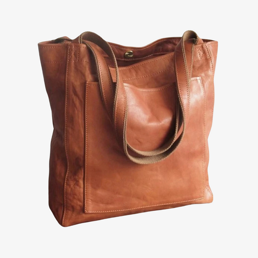 OLIVIA | LEATHER TOTE