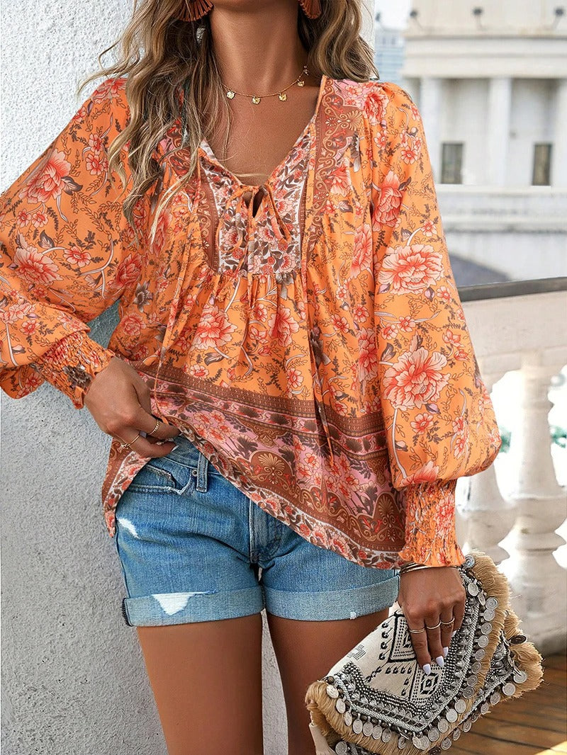 FLORE | SUMMER FLORAL TOP