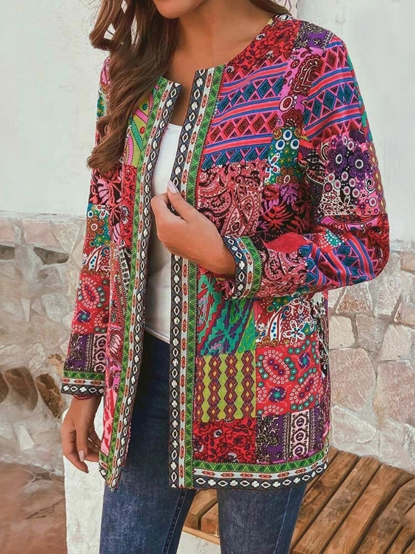 MIAMI |  ELEGANT RETRO ETHNIC CARDIGAN