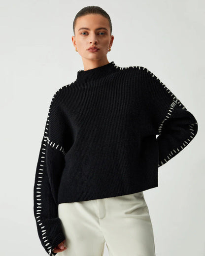 AVERY| CLASSIC KNIT PULLOVER