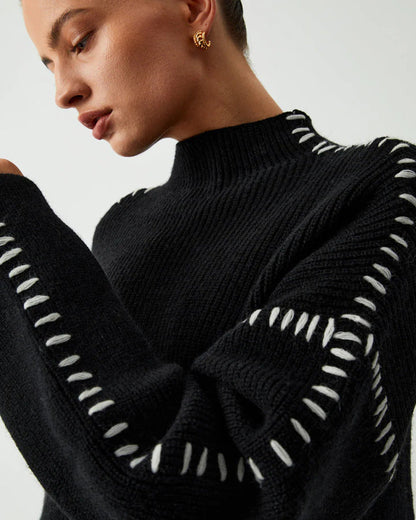 AVERY| CLASSIC KNIT PULLOVER