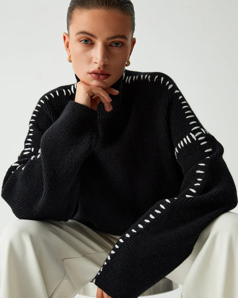 AVERY| CLASSIC KNIT PULLOVER