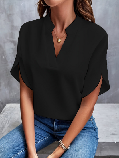 LAYLA | COMFY V-NECK BLOUSE