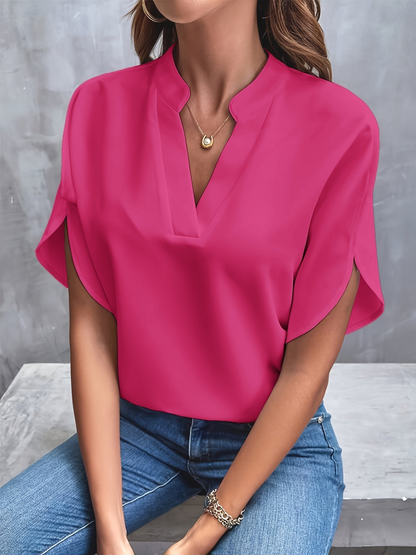 LAYLA | COMFY V-NECK BLOUSE