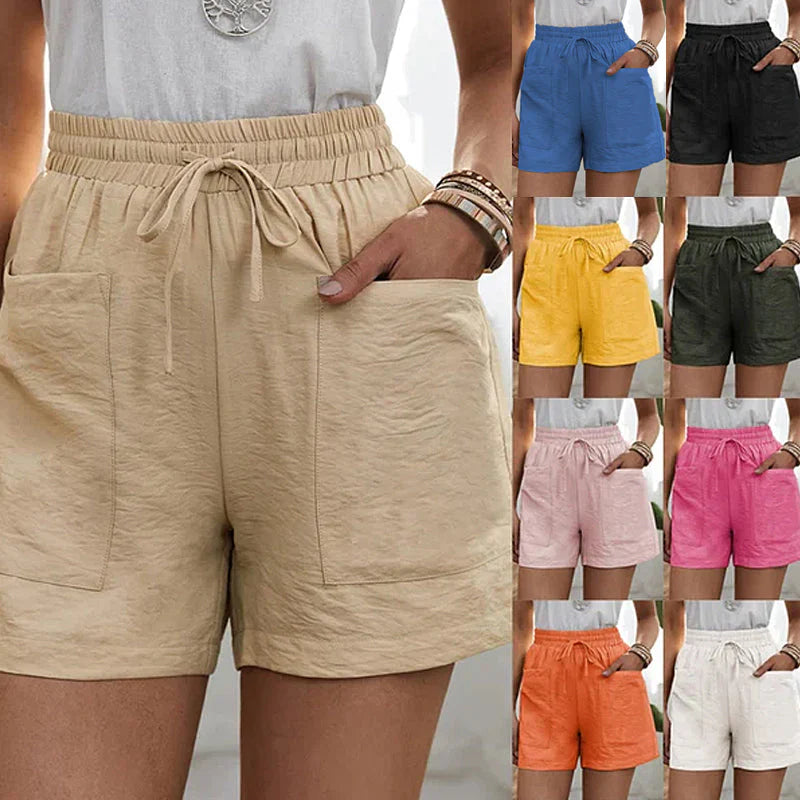 CALLIE | CASUAL SHORTS WITH POCKETS