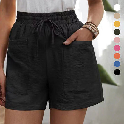 CALLIE | CASUAL SHORTS WITH POCKETS