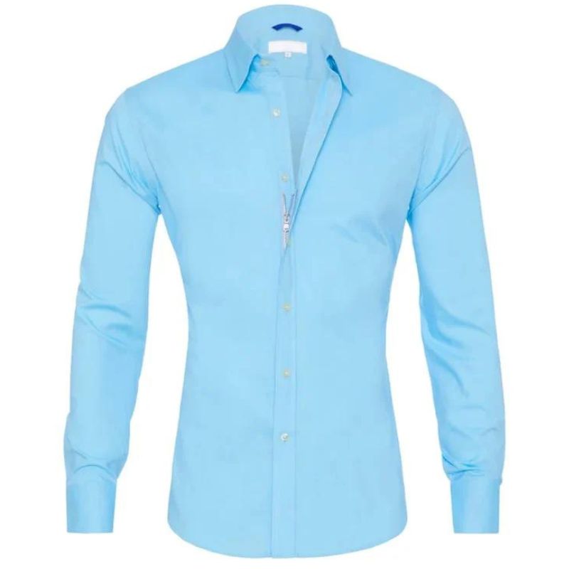 CHRISTOPHER | CREASE-RESISTANT ZIP-UP SHIRT