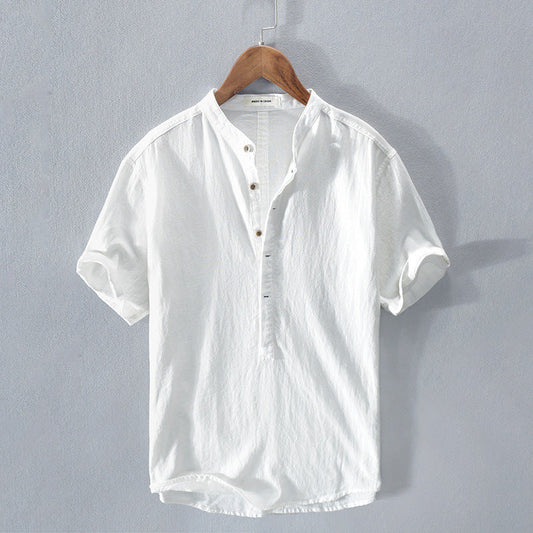 ALEXANDER | COTTON-LINEN SHIRT