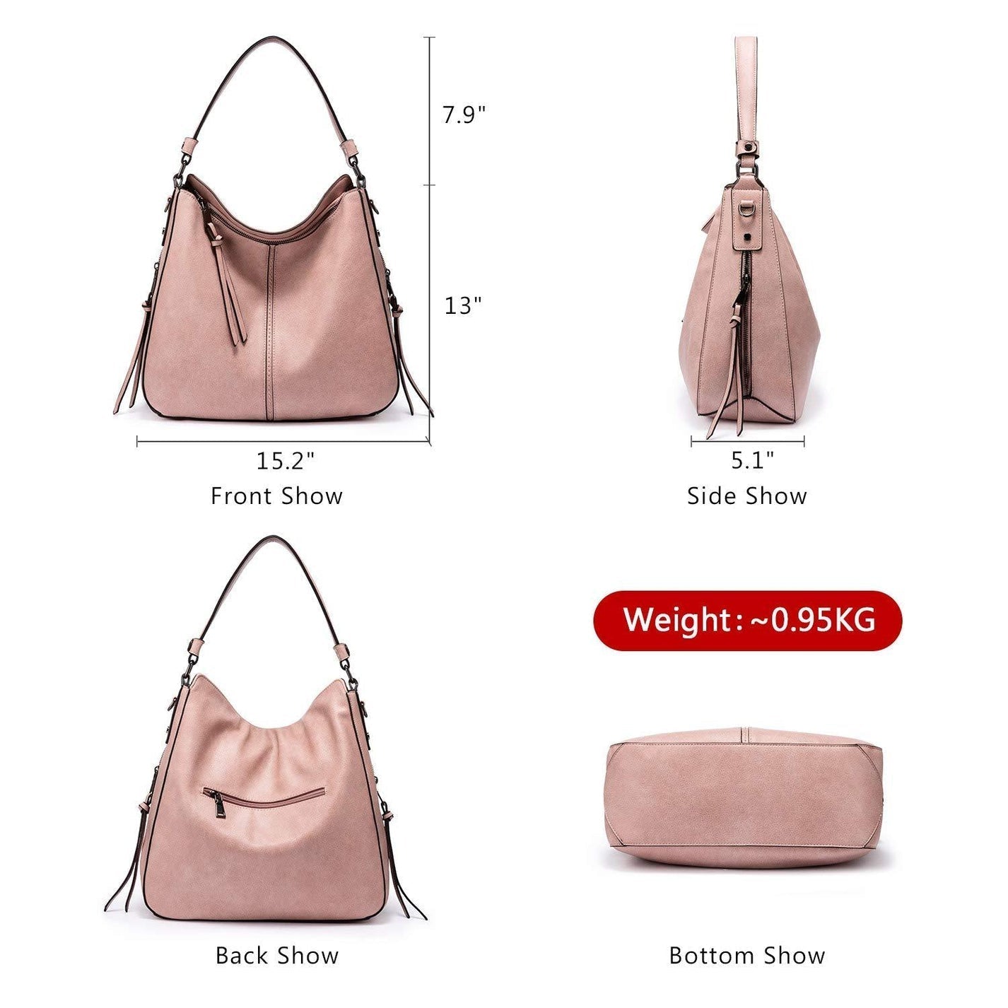 YARA | LARGE CAPACITY ELEGANT LEATHER TOTE BAG