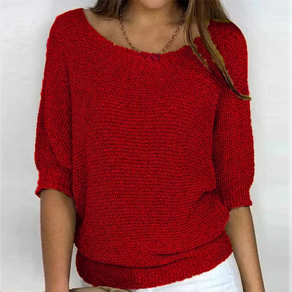 ALYSSA | RELAXED KNIT TOP