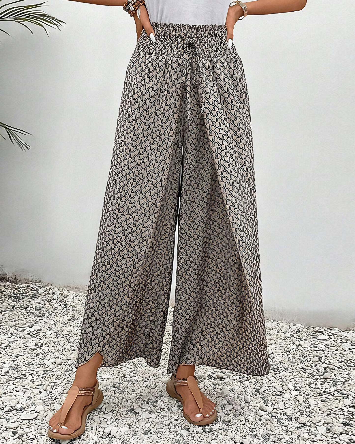 LINDY | RELAXED WIDE-LEG PANTS