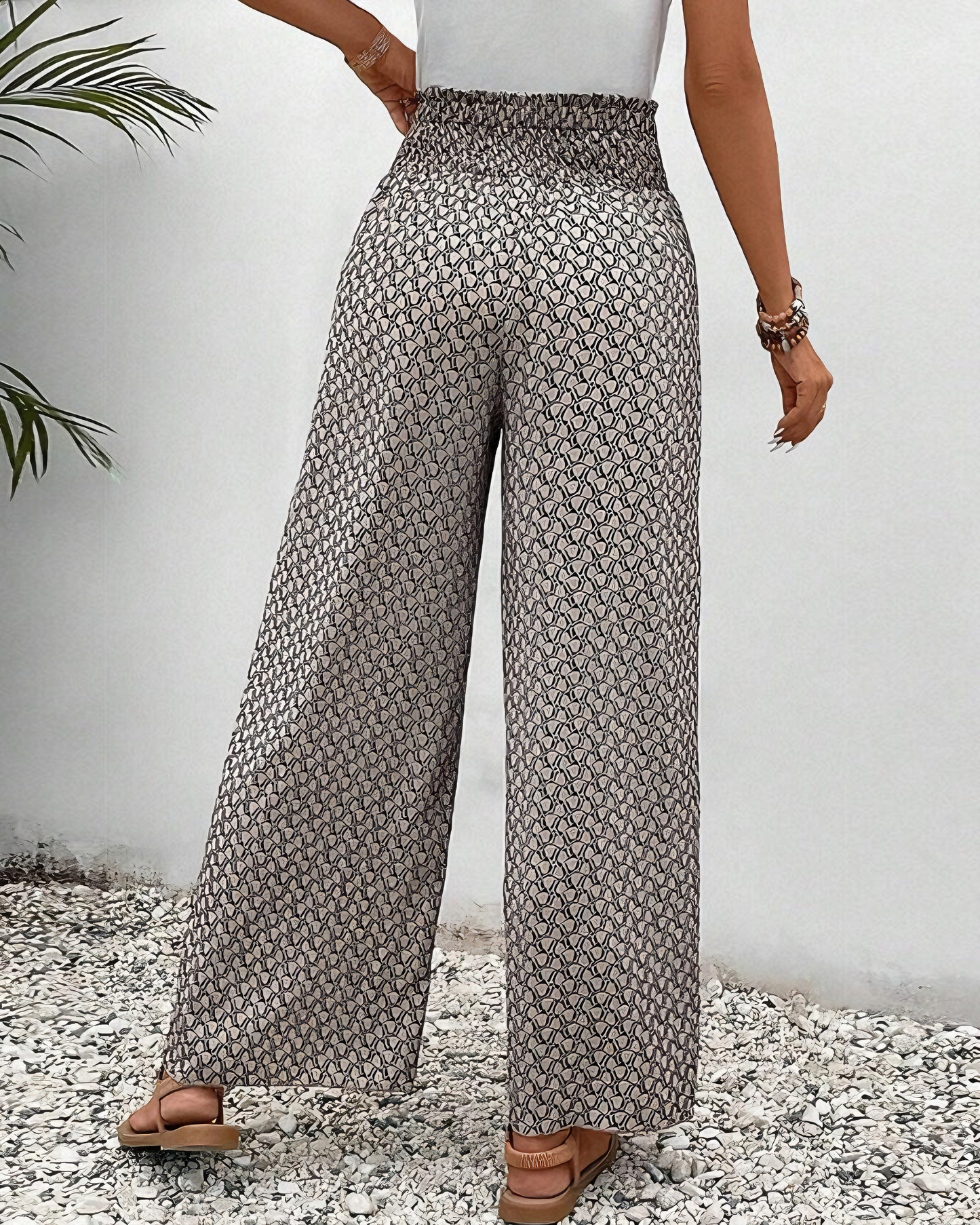 LINDY | RELAXED WIDE-LEG PANTS