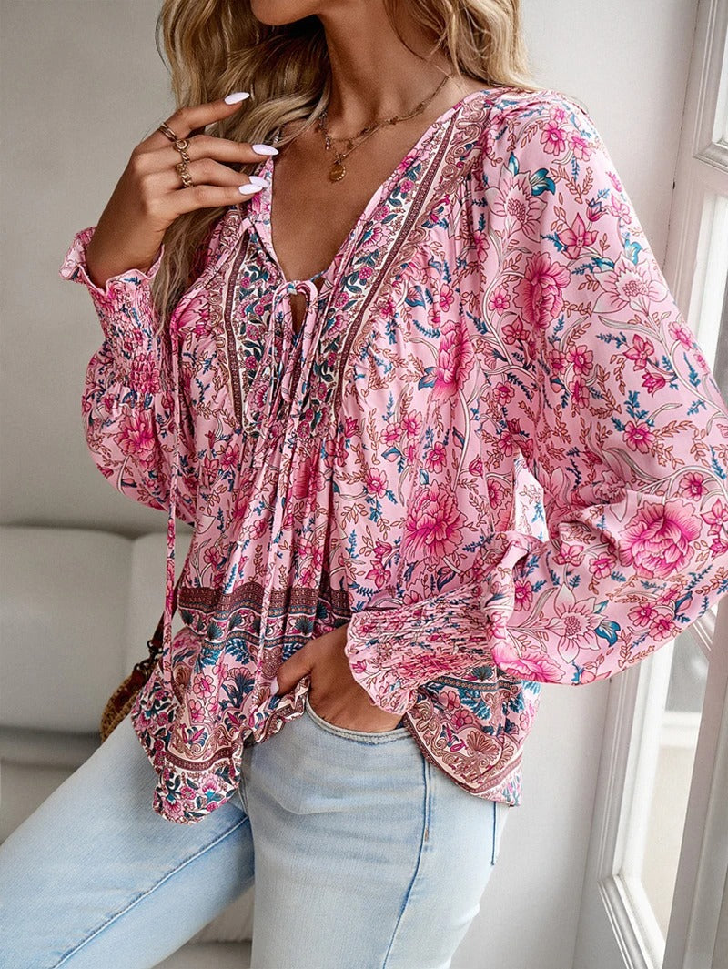 FLORE | SUMMER FLORAL TOP