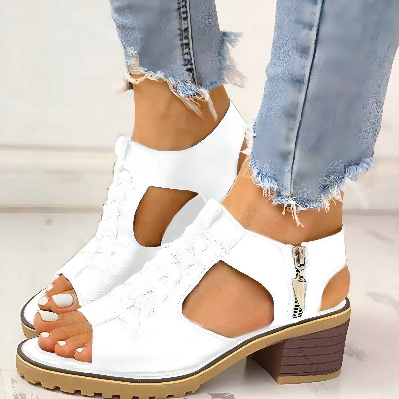 SOPHIA | CLASSIC LEATHER SANDALS