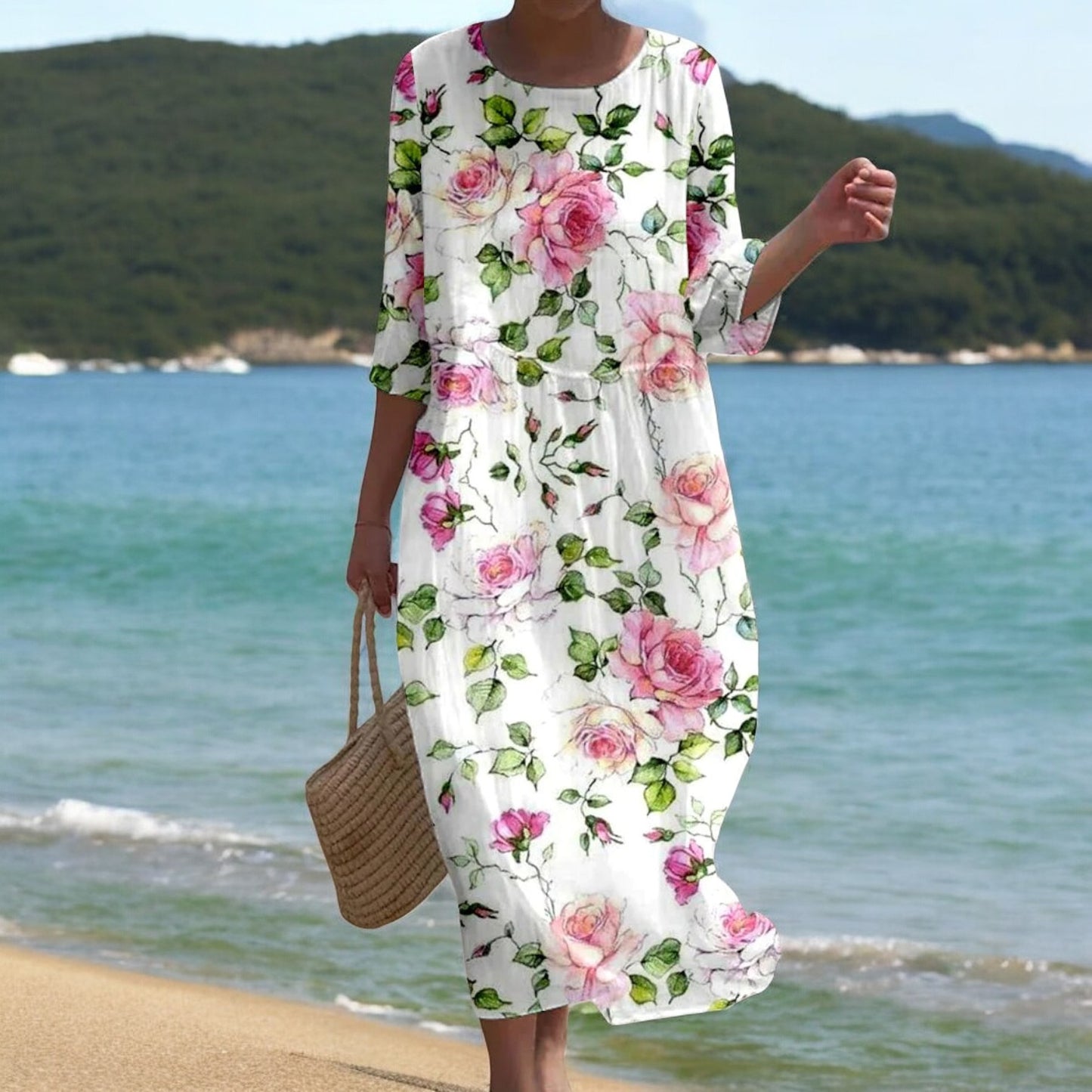 KYLA | ELEGANT FLORAL DRESS