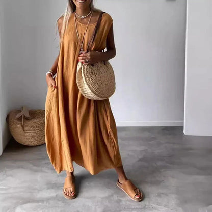 CARA | RELAXED SLEEVELESS DRESS